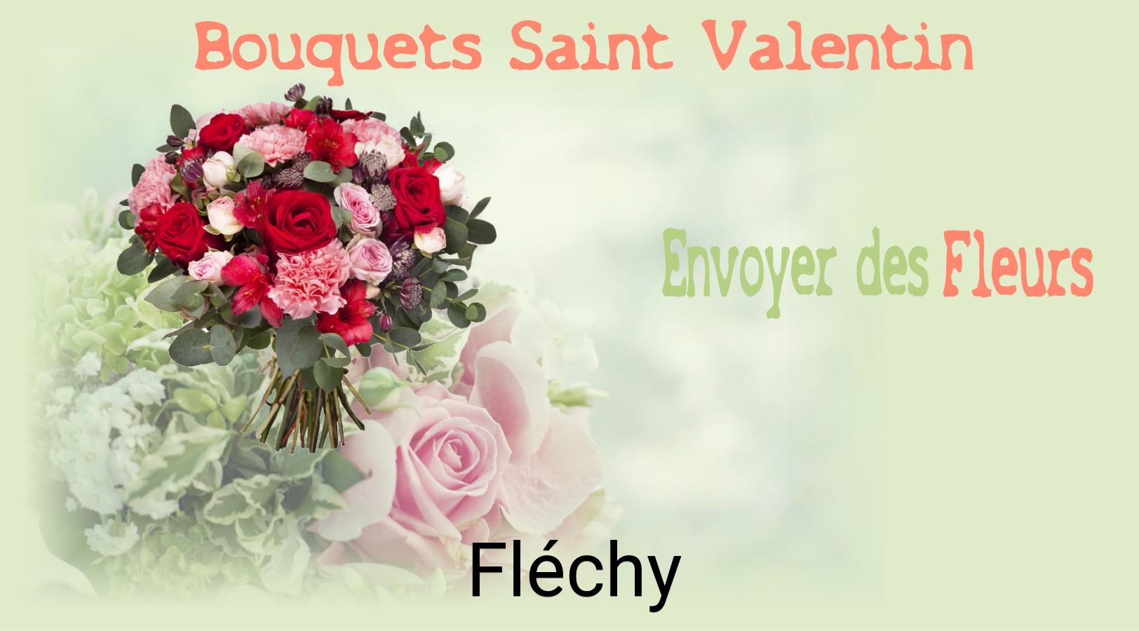 Roses de Saint-Valentin livrées à Fléchy